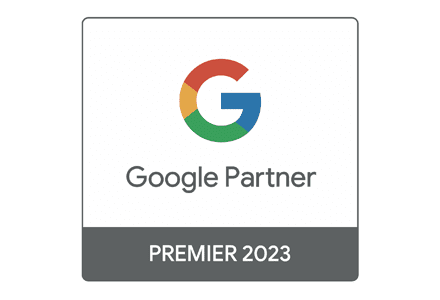 Google Ads Premier Partner Badge For Advertising Agency